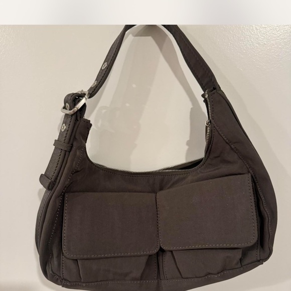 Zara Handbags - Zara Dark Brown Hobo Bag